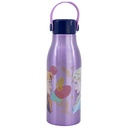 Botella De Aluminio Térmico Color Rosa - Frozen