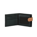 Cartera De Piel Para Hombre Color Negro - Valtico