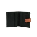 Cartera De Piel Para Hombre Color Negro - Valtico