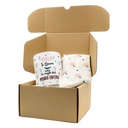 Pack Taza Calcetín "ABUELA. Eres la mejor del mundo entero" L'Informal