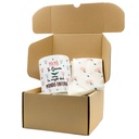 Pack Taza Calcetín "Mama eres la mejor del mundo entero" - L'Informal