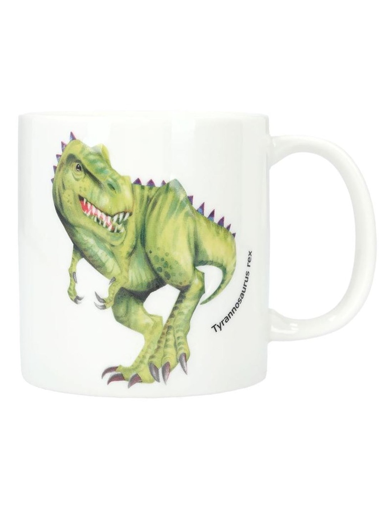 Taza Cerámica Decorada Dinos - DinoWorld