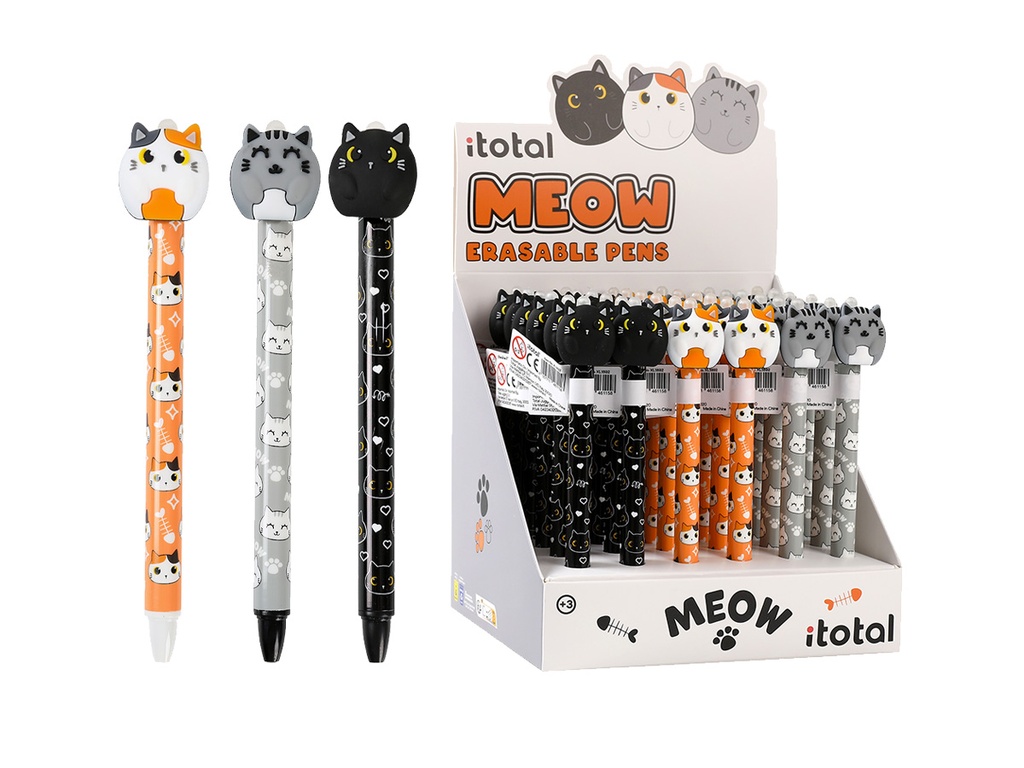 Bolígrafo Borrable CAT - iTotal (Gris)