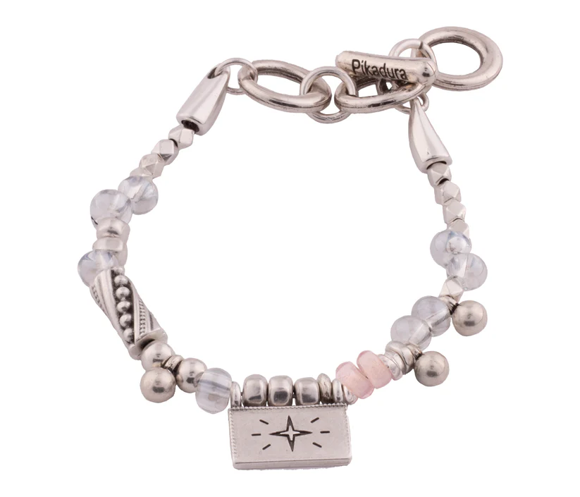 [AG1412] Pulsera Ángel Metal - Pikadura (Rosa)