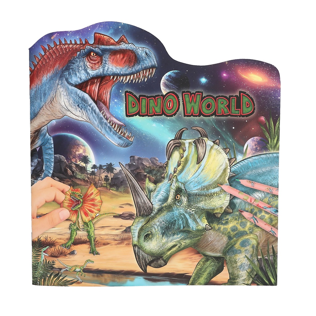 [13354] Libro de colorear - DinoWorld