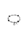 Pulsera Glitters Negro - Ciclón