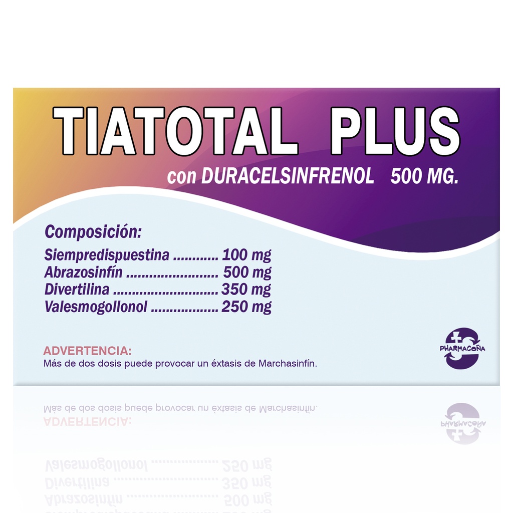 Medicamentos de Broma Tiatotal - Pharmacoña