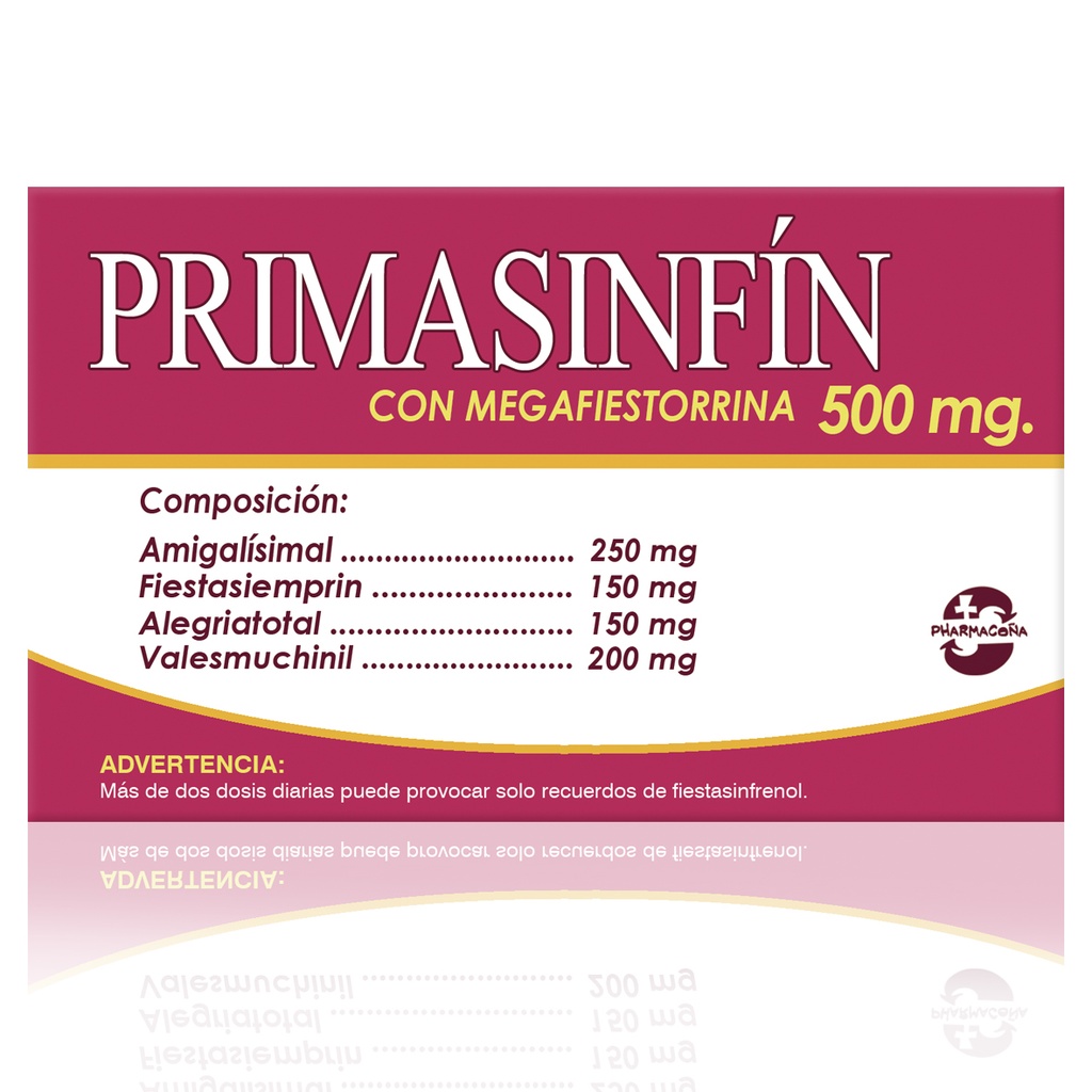 Medicamentos de Broma Primasinfín - Pharmacoña