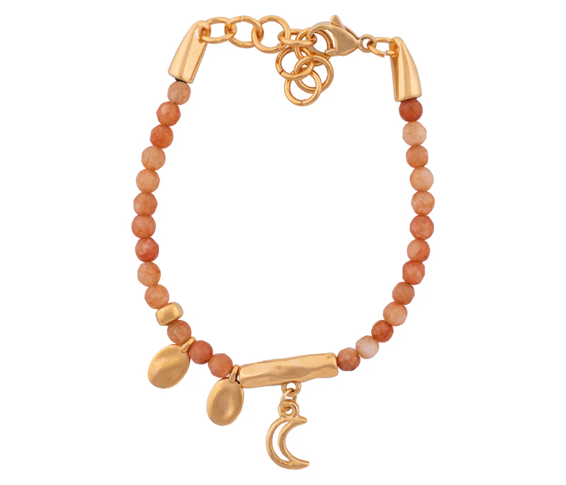 [BP02103] Pulsera Oro Luna Naranja - Pikadura