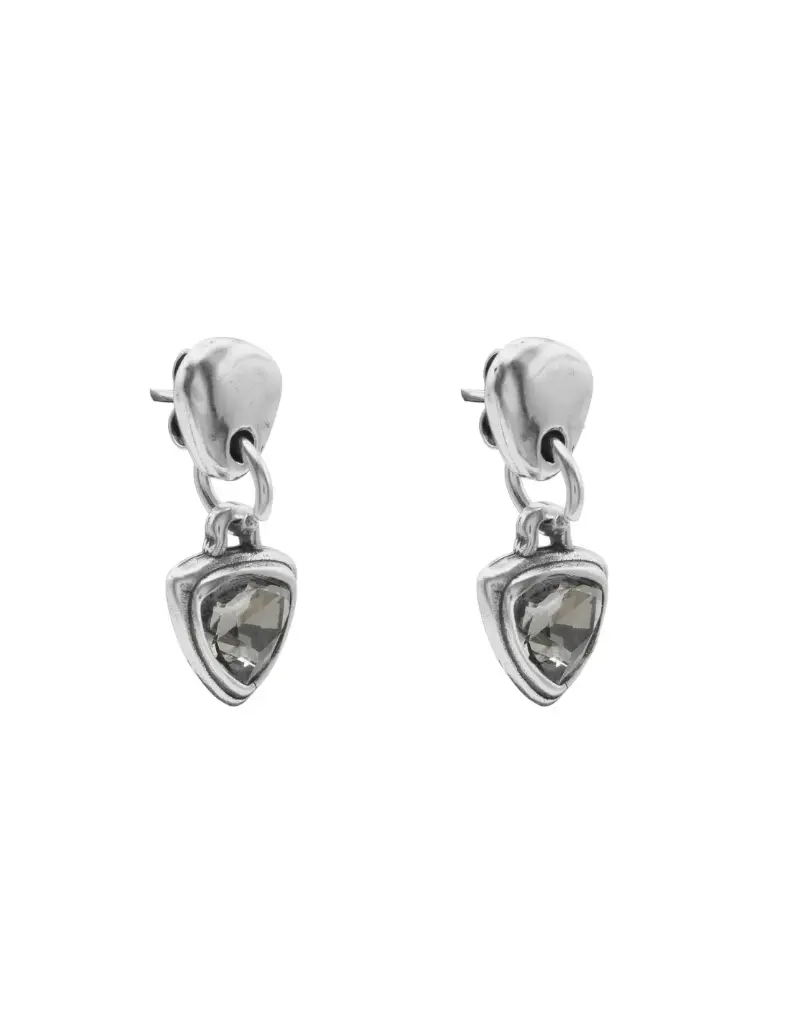 Pendientes Destiny Hematite/Gris - Ciclón