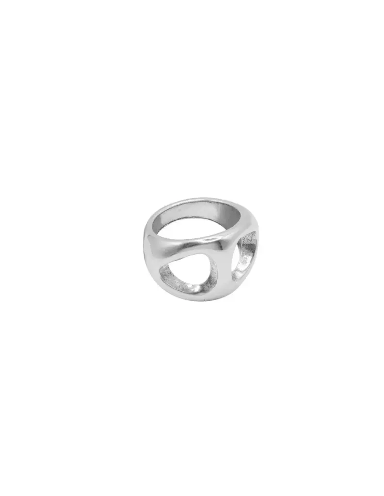 [251504-00-2] Anillo Alai Plata M - Mediana - Ciclón