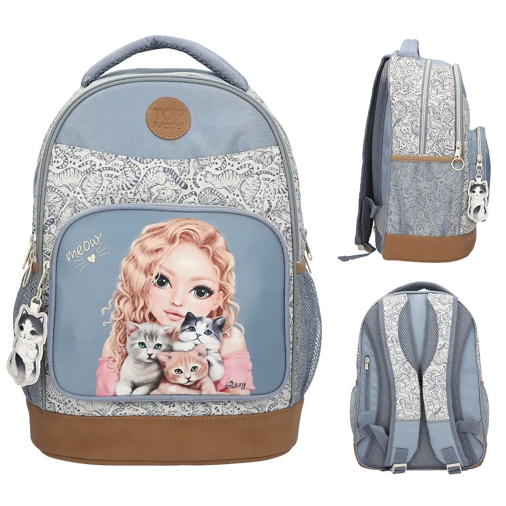 Mochila escolar CAT LOVE - TOPModel