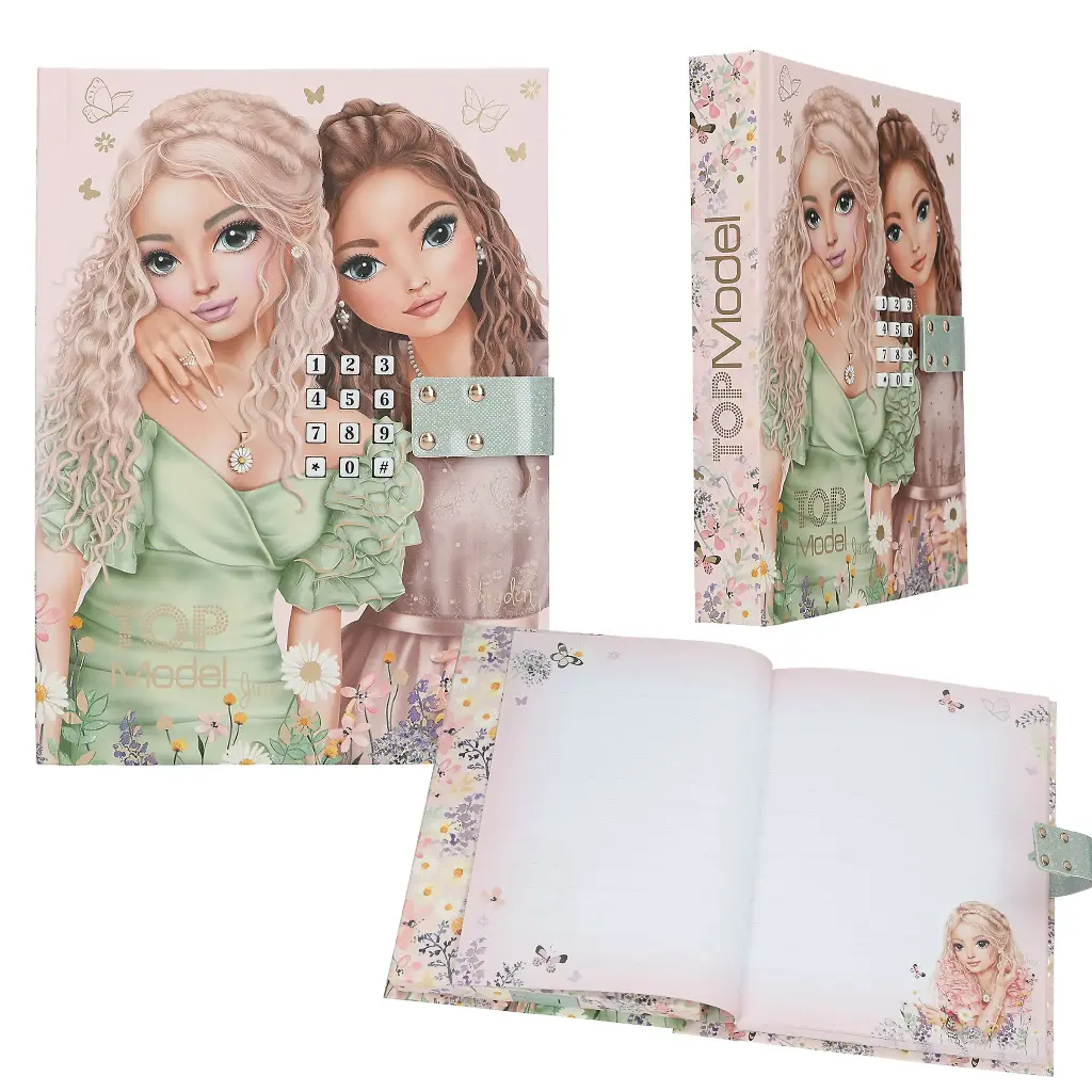 [13622] Diario con codigo secreto y sonido SUMMER FEELING - TOPModel