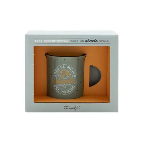 Taza "Eres el mejor abuelo del mundo" - Mr.Wonderful