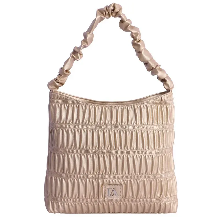 [0RV7818008] Bolso de Hombro Oro - Don Algodón