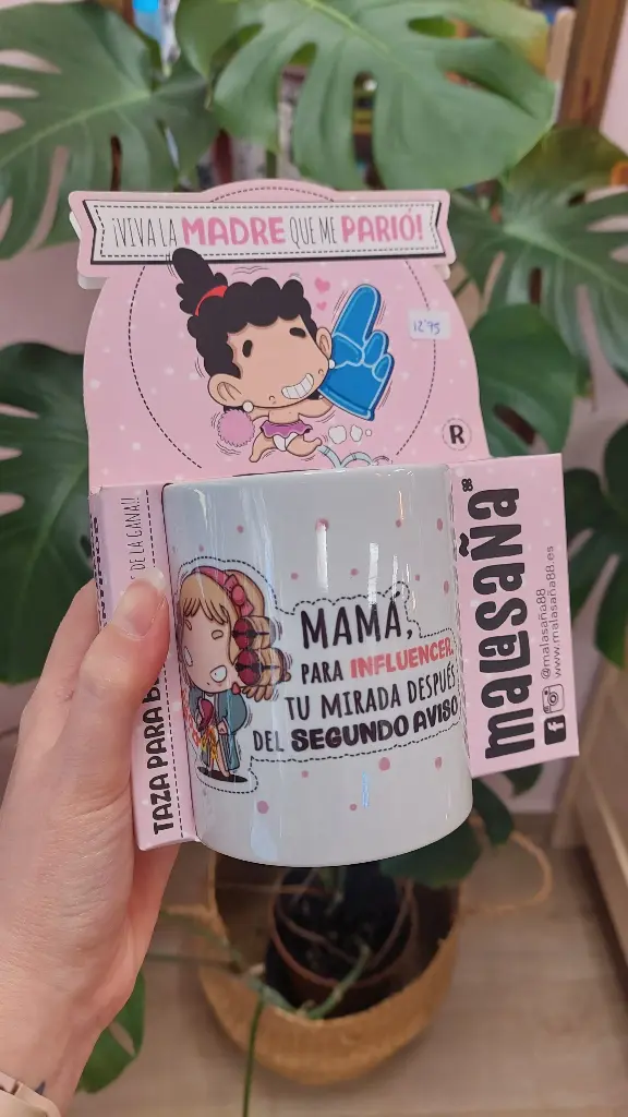 [TZ10294] Taza "Mama para INFLUENCER..." - Malasaña88