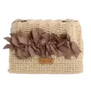 Bandolera de Raffia ForTime con Lazos - FORTime