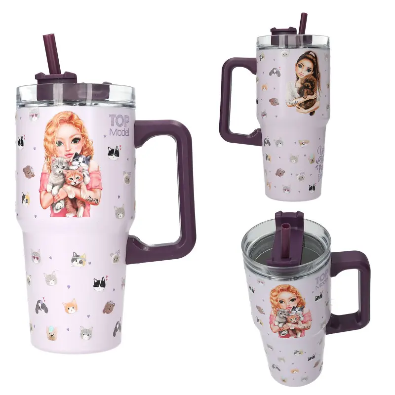 Vaso To Go KITTY and DOGGY - TOPModel