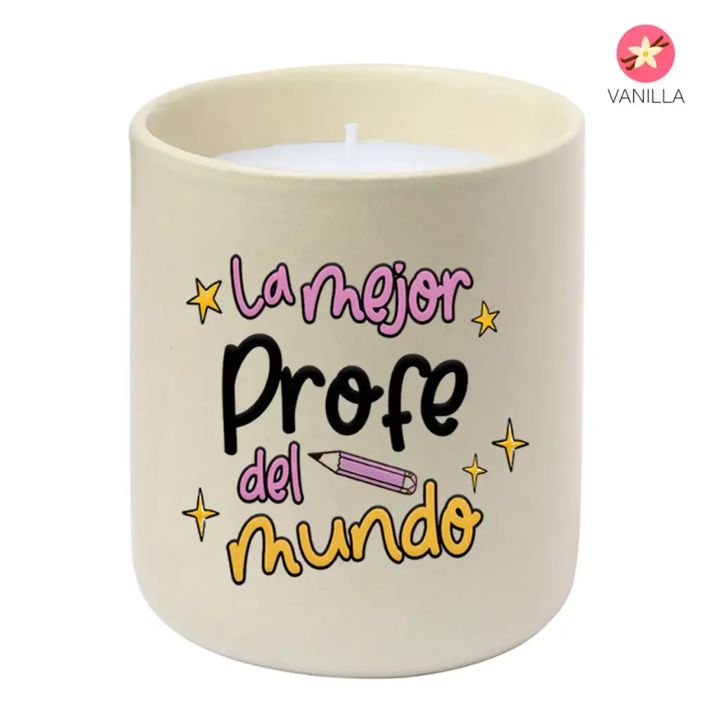 Vela Aromática "La Mejor Profe del Mundo" - L'Informal