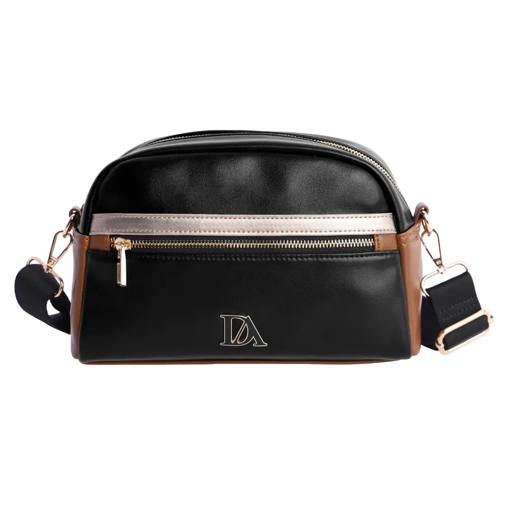 [0RI7826001] Bandolera Negro - Don Algodón