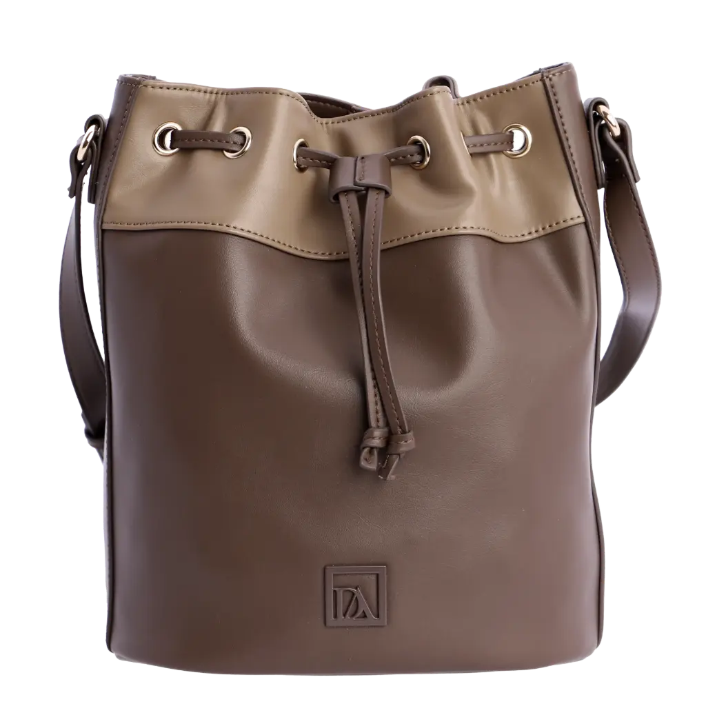 [0RI7854051] Bolso Saco Marrón - Don Algodón