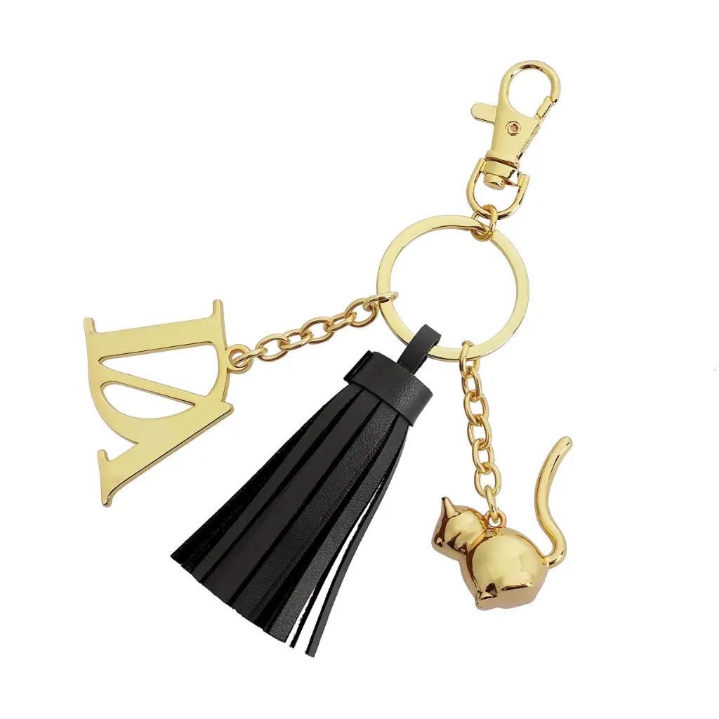 Llavero Negro Perro - Don Algodón