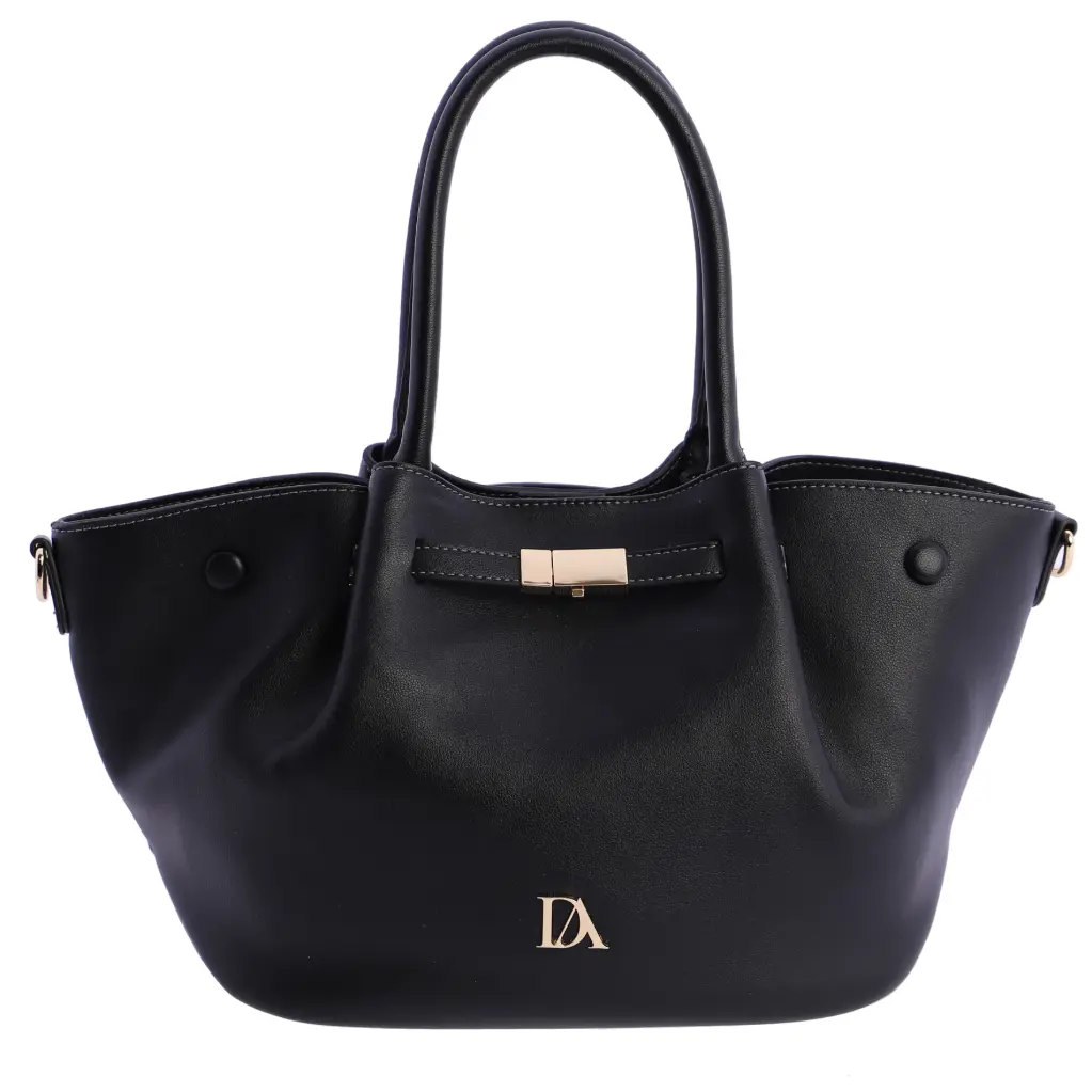 [0RI7827001] Bolso Mano Negro - Don Algodón