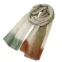 Pañuelo Degradado Verde y Marron- Don Algodón