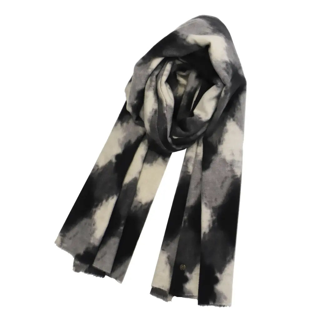 [0RI9652000] Bufanda Tonos Grises - Don Algodón