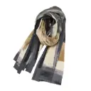 Bufanda Tonos Grises y Marrones - Don Algodón