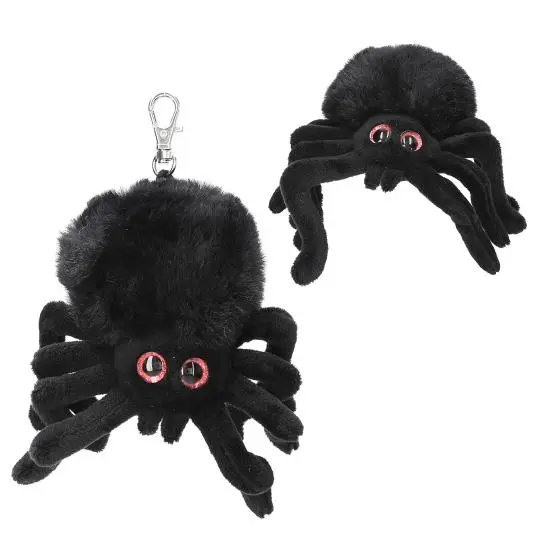 Colgante de Araña de Peluche - Adventure World (Negro)