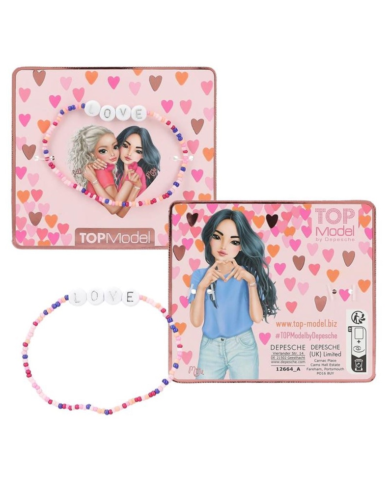 Pulseras Con Mensaje - TOPModel (Love)