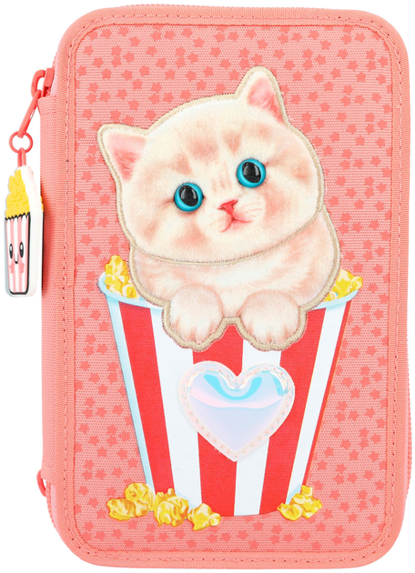 Estuche triple con gato CUTIE STAR - TOPModel