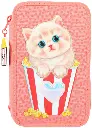 Estuche triple con gato CUTIE STAR - TOPModel