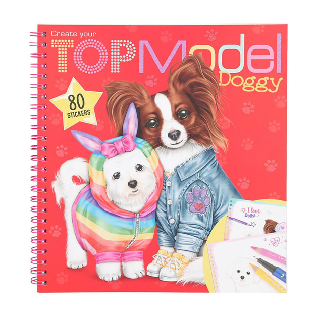 Libro de Colorear Doggy - TOPModel