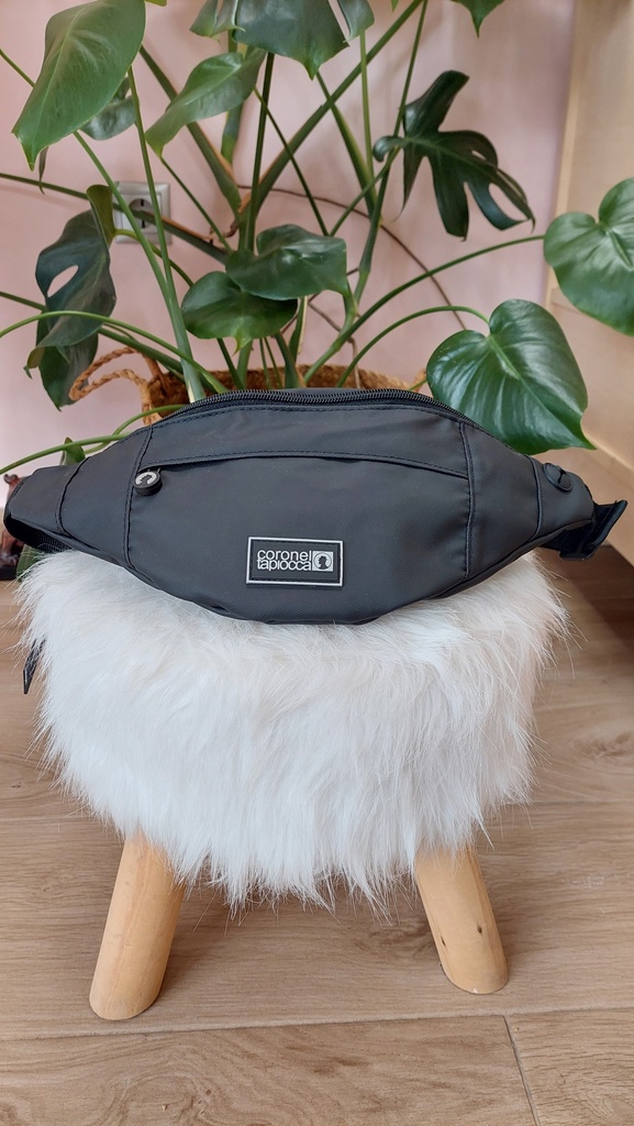 [CT_0QV8852001] Riñonera Para Hombre Color Negro Iker - Coronel Tapiocca