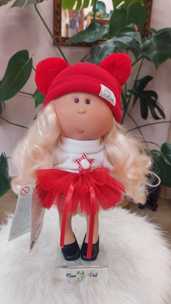 [3482] Muñeca Mia Rubia Navidad - Nines d'Onil