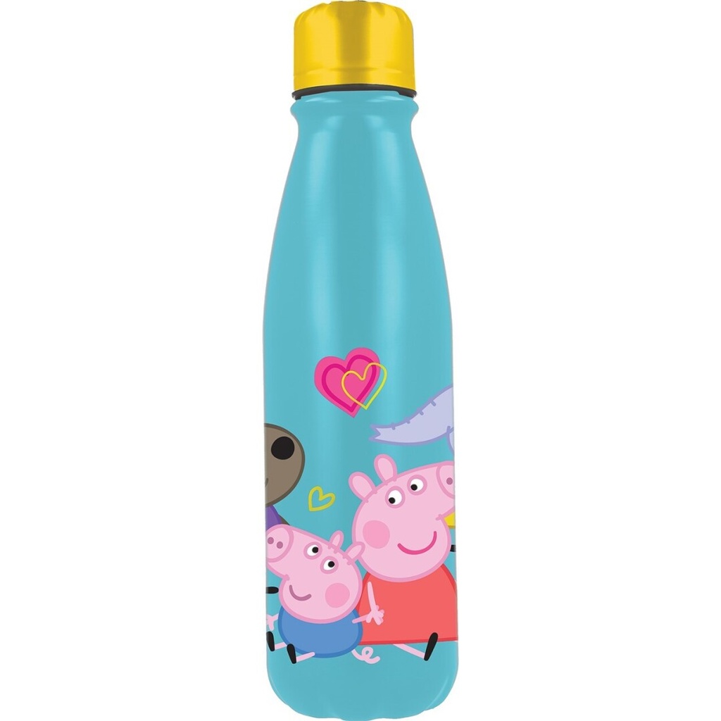 [ST_13940] Botella De Aluminio Térmico Color Azul - Peppa Pig