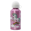 Botella De Aluminio Térmico Color Rosa - Unicorn Rainbow
