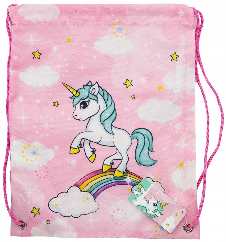 [ST_29054] Bolsa Para Merienda - Unicorn Rainbow