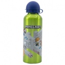 Botella De Aluminio Térmico Color Verde 530 ml - Minecraft