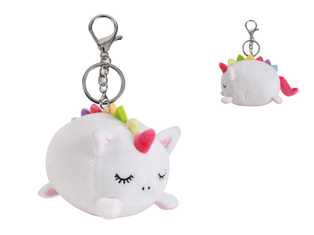 [XL2487] Llavero de peluche UNICORN - iTotal