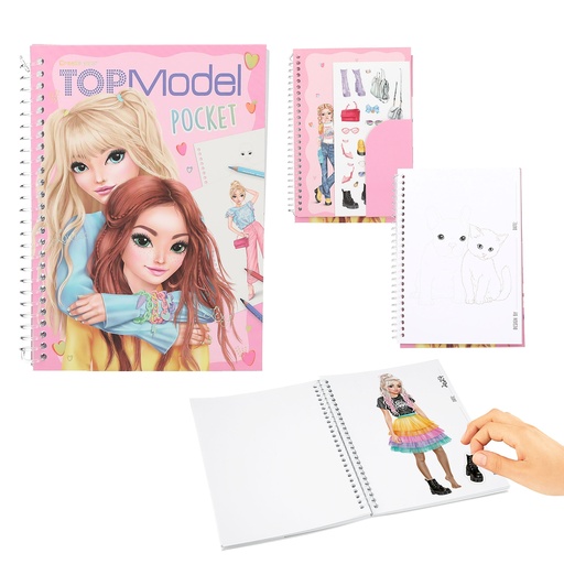[13444] Cuaderno para Colorear Pocket - TOPModel