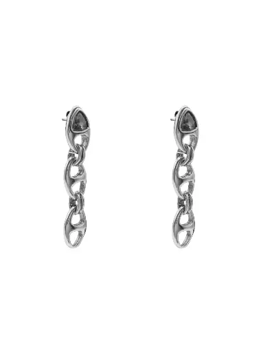 [251604-10] Pendientes Vita Hematite/Gris - Ciclón