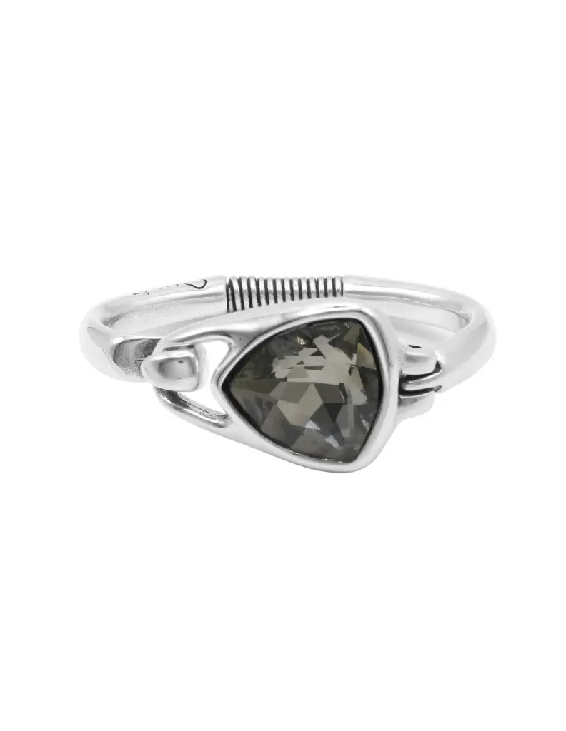 Pulsera Brazalete Legend Hematite/Gris M-Mediana - Ciclón