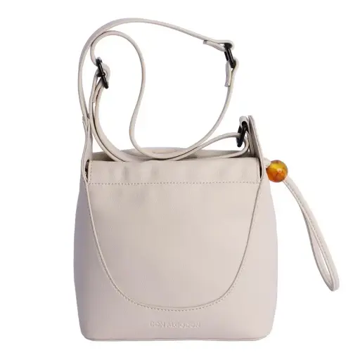 [0RV7826016] Bandolera Marfil - Don Algodón