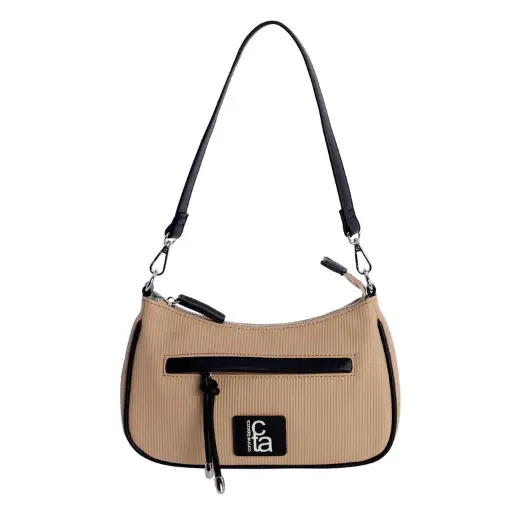 [0RV1120004] Bandolera Beige - Coronel Tapiocca