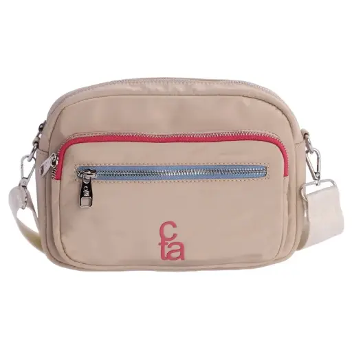 [0RV1130004] Bandolera Beige - Coronel Tapiocca