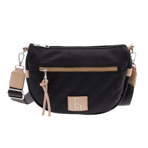 [0RV1133001] Bandolera Negro - Coronel Tapiocca