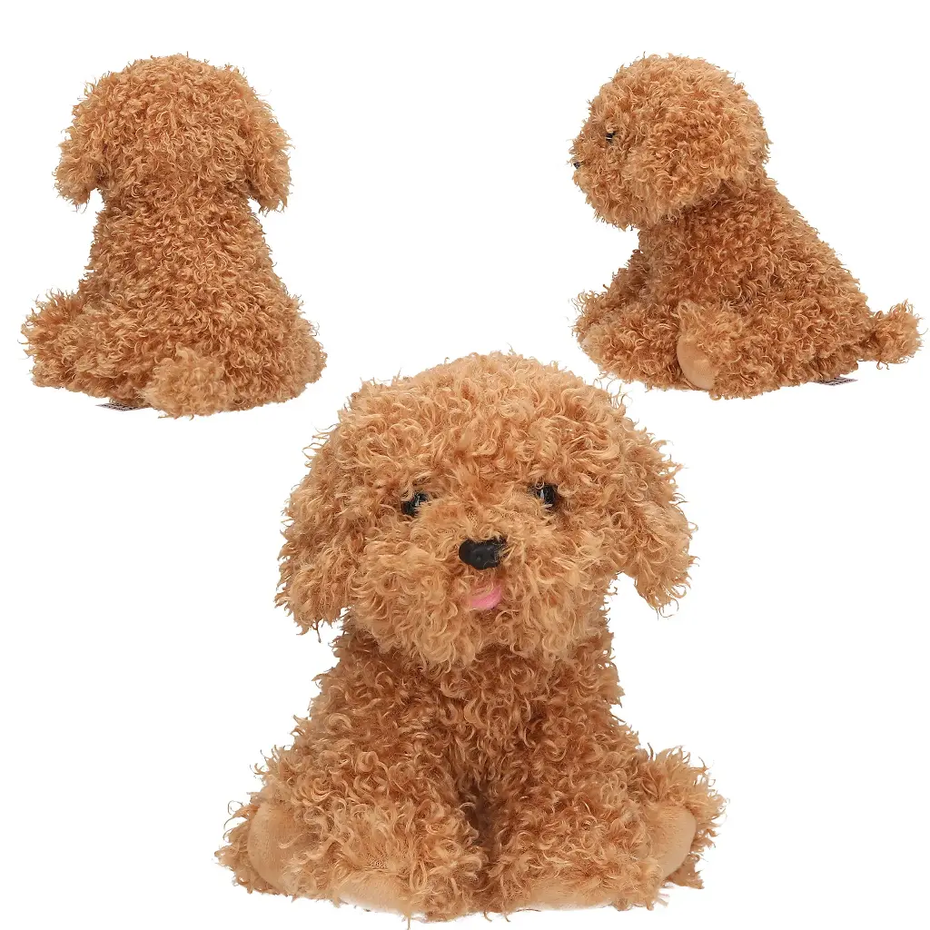 Peluche perro Marrón 16 cm - TOPModel